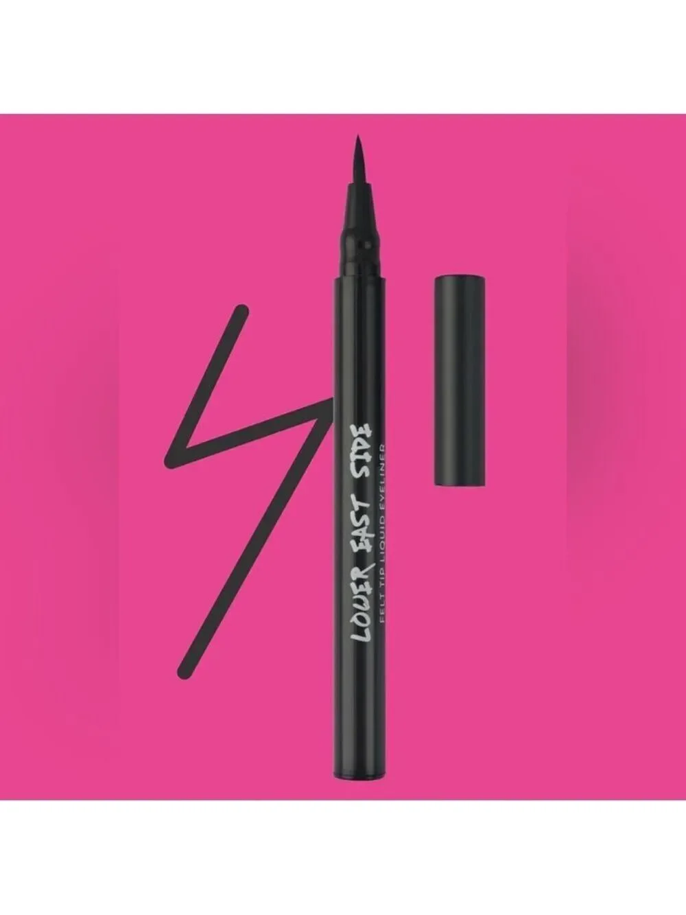 Lower East Side - LES, Felt Tip Eyeliner Pencil in Blacl